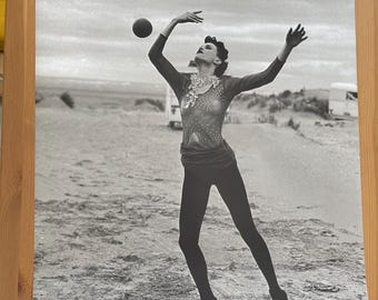 ピーター・リンドバーグ展ポスターI ファッション・トゥ・リアリティI