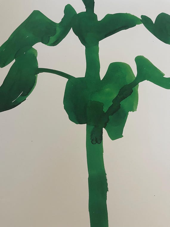 Ellsworth Kelly Original Exhibition Poster From Show in USA