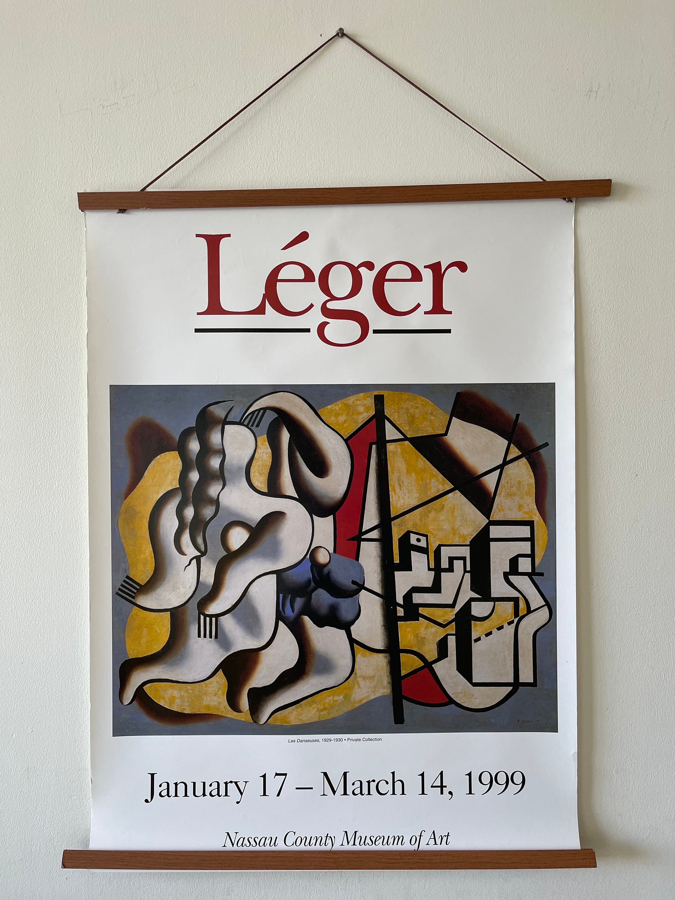 Vintage 1986 Braque French Museum Exhibition Poster Vintage 1986 Braque French Museum Exhibition Poster