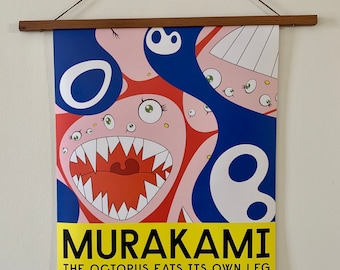 Takashi Murakami Original Exhibition Poster from Show in Canada