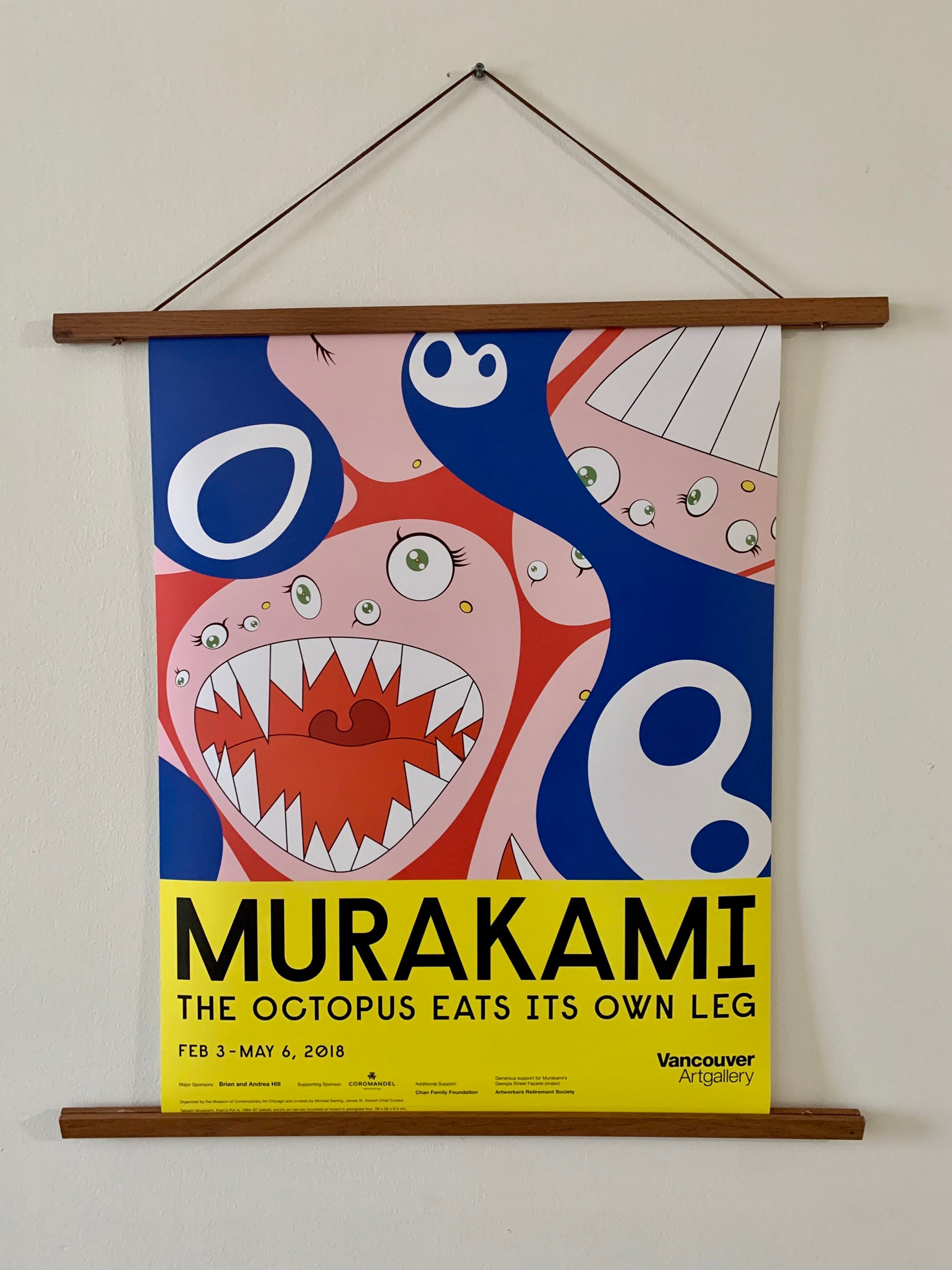 Takashi Murakami Original Exhibition Poster From Show in - Etsy