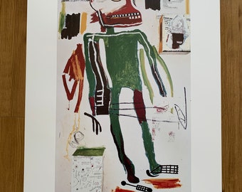 Keith Haring x Basquiat Collab Print: Estate Approved Pop Art (16x23)