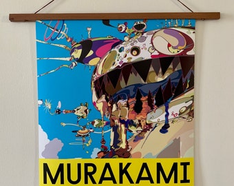 Takashi Murakami original exhibition poster from a Canadian Show in 2018