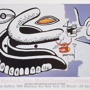 Warhol Basquiat Boxing Poster, Jean-michel Basquiat, Brutus