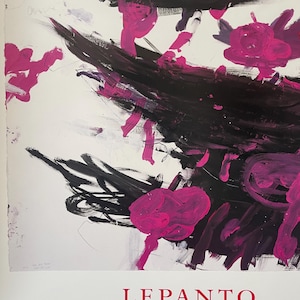 Cy Twombly Original Exhibition Fine Art Contemporary Poster