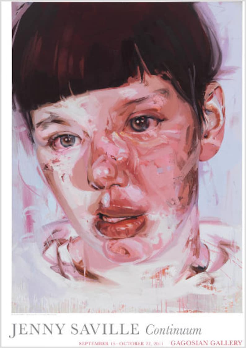 Jenny Saville Contemporary Artist Original Exhibition Fine Art - Etsy UK