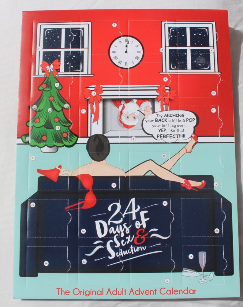 24 Days Of Sex And Seduction Advent Calendar Etsy 