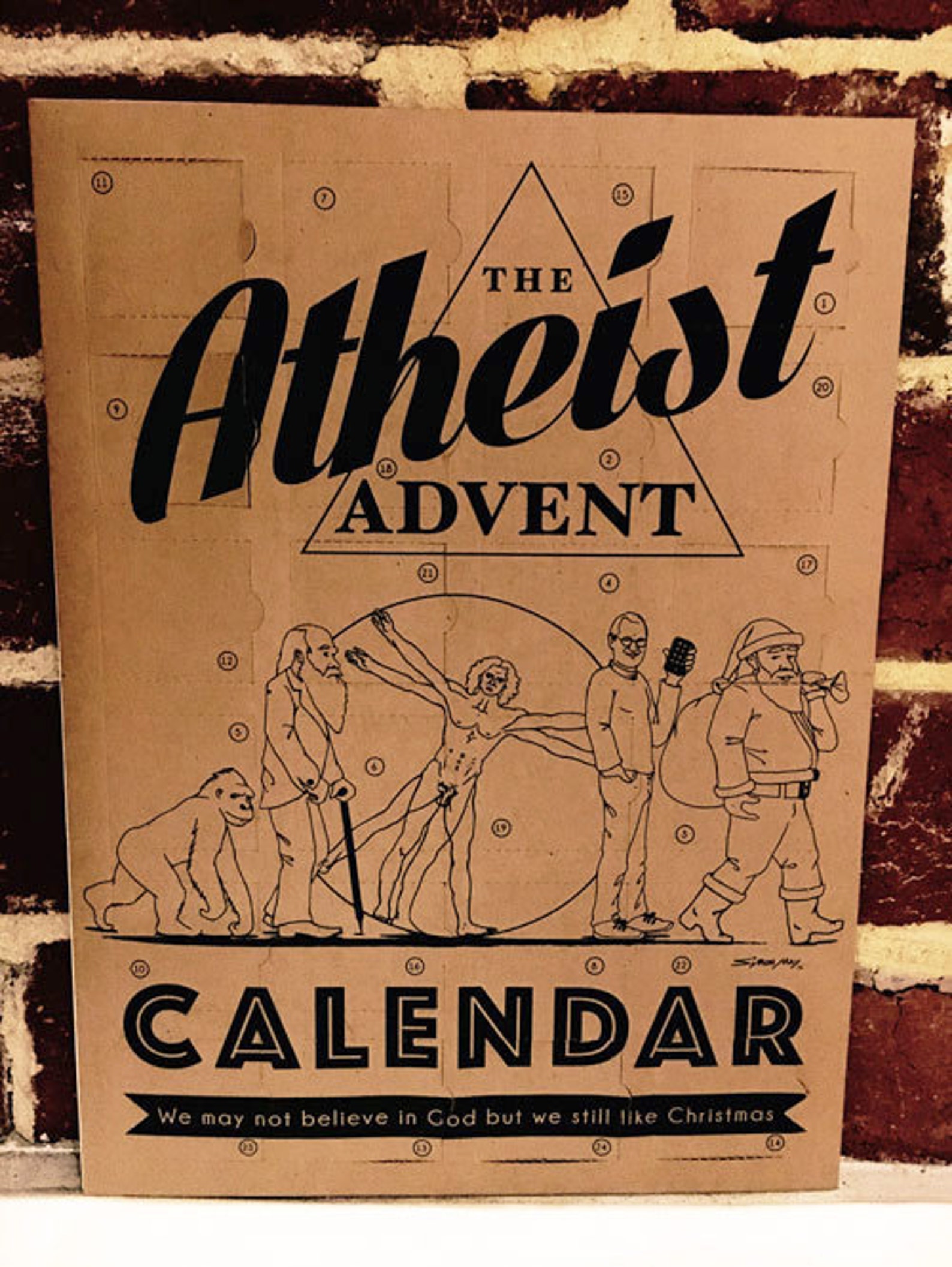Atheist Advent Calendar Etsy