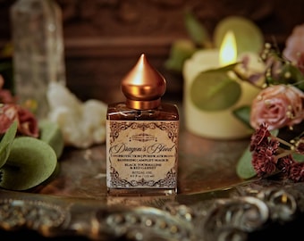 Dragon’s Blood Ritual Oil | Anointing Spell Oil | Conjure Oil | Protection and Purification Oil