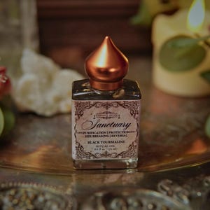 THE ORIGINAL Sanctuary™ Luxury Protection Ritual Oil | Witches Shield | Witchcraft Oils | Spell Oil | Reversal Oil | Witch Oil Anointing Oil