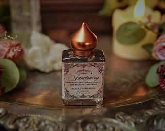 THE ORIGINAL Sanctuary™ Luxury Protection Ritual Oil | Witches Shield | Witchcraft Oils | Spell Oil | Reversal Oil | Witch Oil Anointing Oil