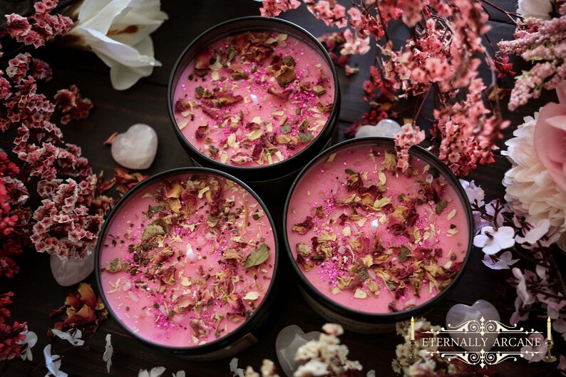 Love Spell Ardent Rose™ Spell Candle Ritual Candle Etsy