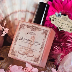 Aphrodite's Vision™ Luxury Body Oil | Love Oil | Bath Oil | Self Love Oil | Self Care | Rose Quartz Self Care Oil | Beauty Oil | Love Spell