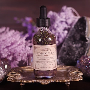 Cosmic Aura™  Cosmic Beauty Ritual Oil | Luxury Body Oil | Witchcraft Oil | Purification Oil | Witchcraft Supplies | Magick Oil | Goddess