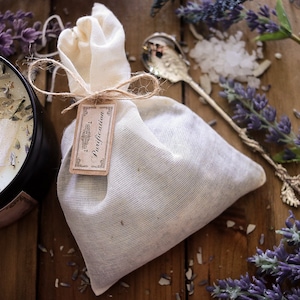 Purification ~ Ritual Bath Sachet ~ Tub Tea | Ritual Bath Salts | Bath Salt | Herbal Bath Salts | Witchcraft | Ritual | Magick | Cleansing