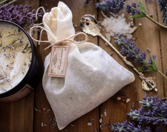 Purification ~ Ritual Bath Sachet ~ Tub Tea | Ritual Bath Salts | Bath Salt | Herbal Bath Salts | Witchcraft | Ritual | Magick | Cleansing