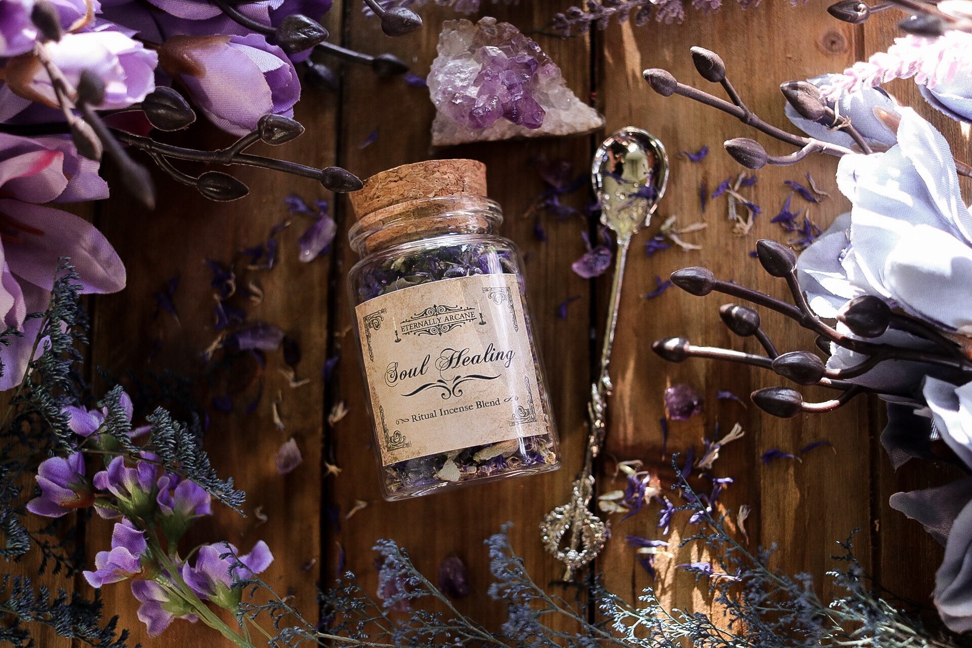 Soul Healing Aura Ritual Incense Healing Magick Herbal Etsy