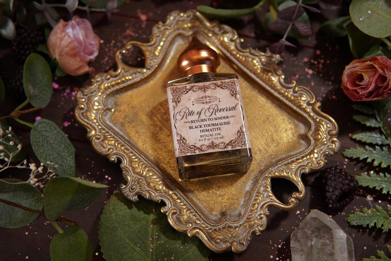 Rite of Reversal™ Ritual Oil ~ Witch's Shield, Curse Removal, Energetic ...