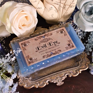 Evil Eye Psychic Protection Ritual Spell Soap For Removing Negative Energy | Purification | Witches' Shield | Nazar | Ward Off the Evil Eye