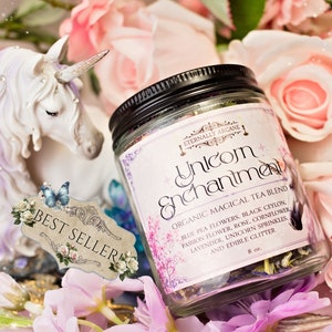 Unicorn Enchantment™ Organic Tea | Unicorn Magic Tea | Witches&#39; Brew | Witchs&#39; Herbal Tea | Witchcraft Tea | Witchy Gifts | Tea Party