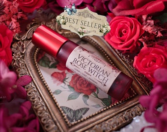 Victorian Rose Witch™ Love & Lust Rose Perfume Ritual Oil | Love Witch | Rose Perfume Oil | Witchcraft Oil | Witchy Gifts | Love Spell Oil