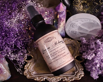 Dream Alchemy™ Dreamer Mist | Smokeless Smudge Spray | Spiritual Cleanse | Dream Crystal Magick Sleep Room, Linen, Pillow, Spray