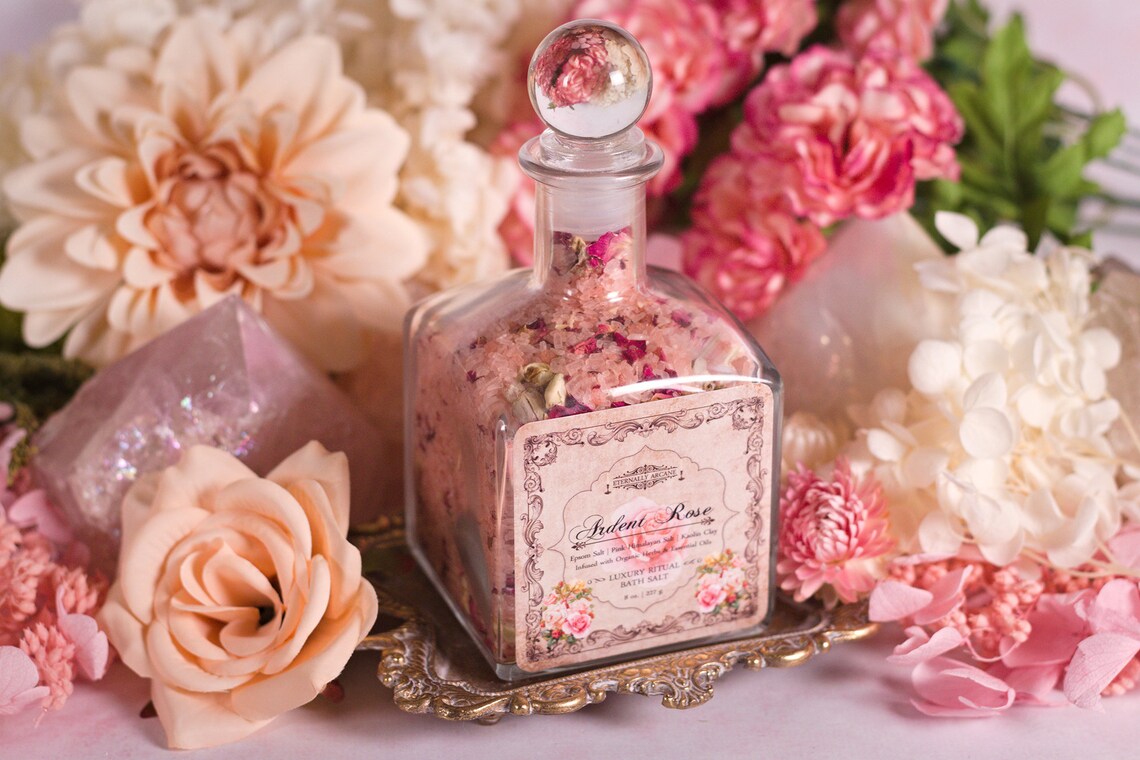 Ardent Rose™ Self Love Luxury Ritual Bath Salt With Rose Kaolin Clay ...
