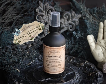 THE ORIGINAL Sanctuary™ Smokeless Smudge Protection Spray | Altar Spray | Spiritual Cleanse | Energy Cleansing | Negativity Be Gone