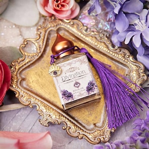Divination Psychic Intuition Ritual Oil | Prophetic Dreams Spell Oil | Clairvoyance Oil | Tarot Oil | Psychic Visions Third Eye Anointing