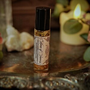 Aura of Success™ Crystal Infused Perfume Oil | Motivation | Inspiration | Grounding | Carnelian Crystals | Intention Ritual Oil | Spell Oil