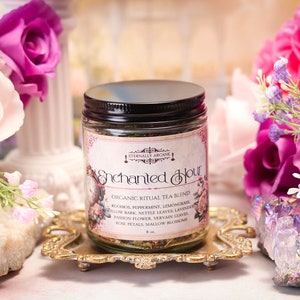 Enchanted Hour Tea™ | Organic Tea | Witches Brew | Witchs&#39; Herbal Tea | Witchcraft Tea | Fairy Garden Tea | Witchy Gifts