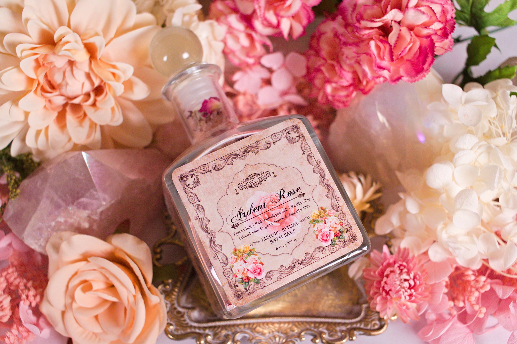 Ardent Rose™ Self Love Luxury Ritual Bath Salt With Rose - Etsy