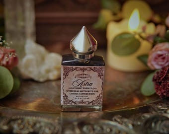 Astra Ritual Oil ~ Cosmic Frequency Ritual Oil For Manifestation, High Vibrational Ritual Oil For Starseeds And Empaths, Witchcraft Oil