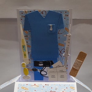 Biglietto pop-up per infermiere*Pop-up di buon compleanno*Congratulazioni*Pop-up per la festa della mamma*Anniversario*Pop-up per la festa del papà*Biglietto pop-up 3D*Pronta guarigione