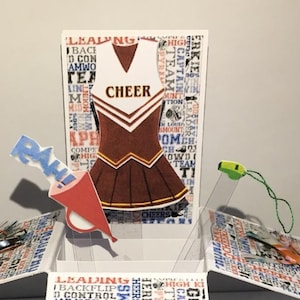 Pop Up Box Karte für Geburtstagskinder*Happy Birthday Pop Up Karte*3d Pop Up*Glückwunschkarte für Mädchen