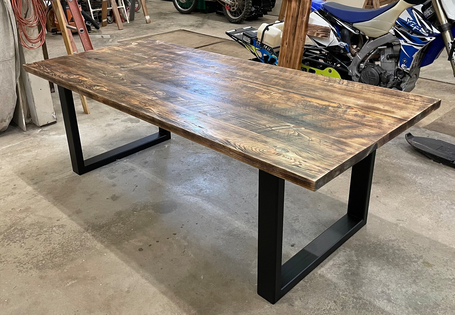 Reclaimed Barnwood Dining Table Etsy