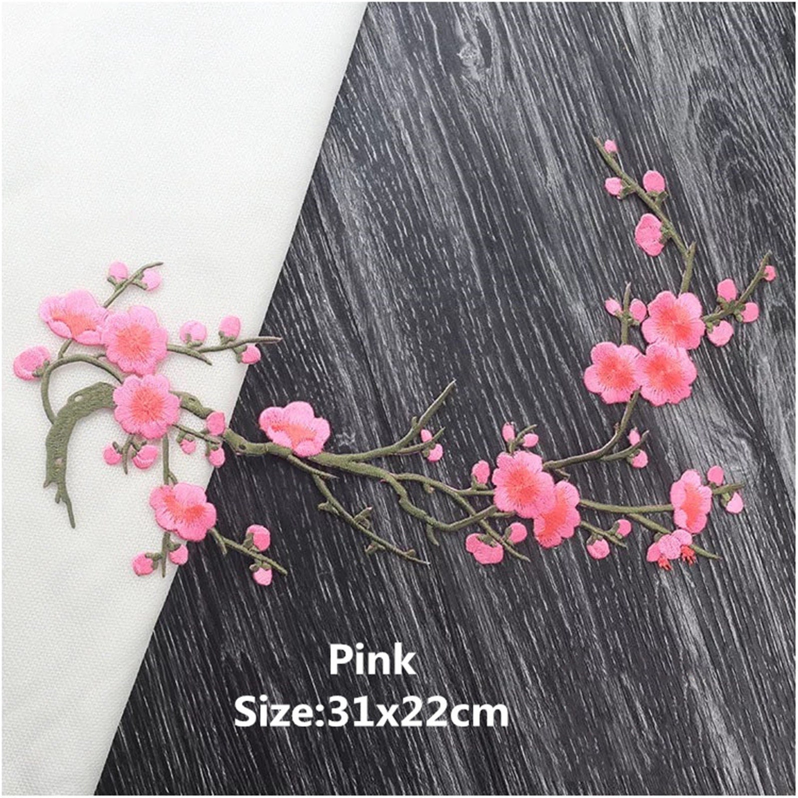 Flower patchBlossom Iron on Applique.Cherry Blossom Etsy