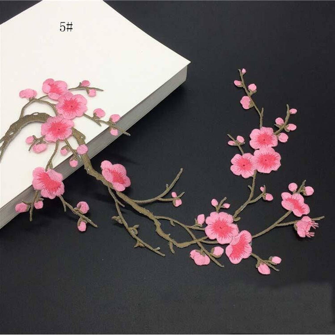 Blossom Applique.Cherry Blossom Decor.Flower Patch.Floarl Etsy