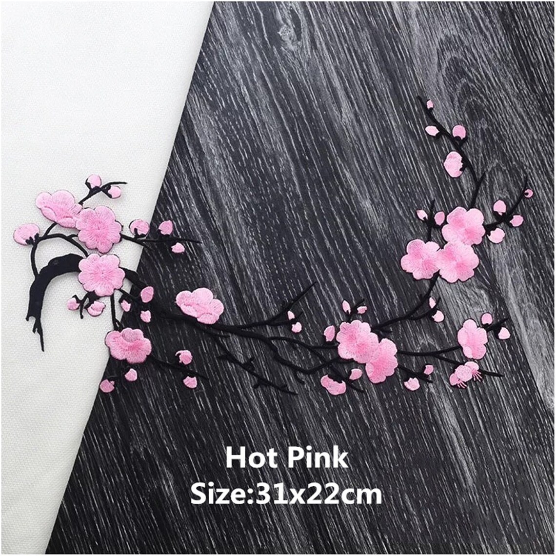 Flower patchBlossom Iron on Applique.Cherry Blossom Etsy
