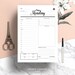 Daily Planner–Day Planner–Productivity Planner–Work Planner–A4&A5 planner insert,US Letter Planner Insert–Printable Planner–Instant Download