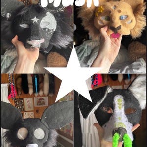 Mask commissions by Wolfy!! OPEN!! Dm me if your interested!! :D