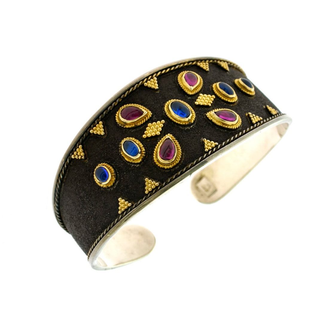 Bracelet Manchette Avec Pierre - Neuf Avec étiquettes, Style Manchette, Matière Pierre