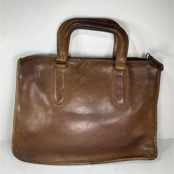 Coach Bonnie Cashin Small Satchel Briefcase Bag -… - image 3