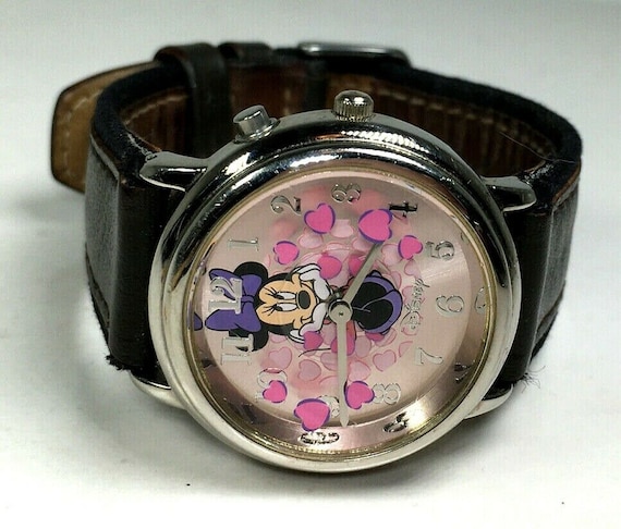 Disney Women’s Minnie Mouse Heart Wristwatch - image 3