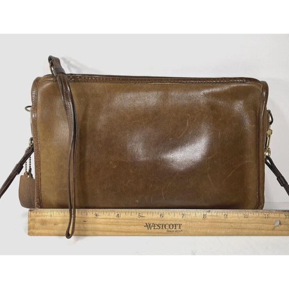 Coach Bonnie Cashin Vintage Small Brown Leather … - image 7
