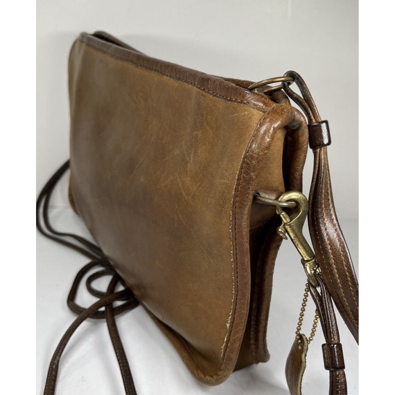 Coach Bonnie Cashin Vintage Small Brown Leather … - image 5