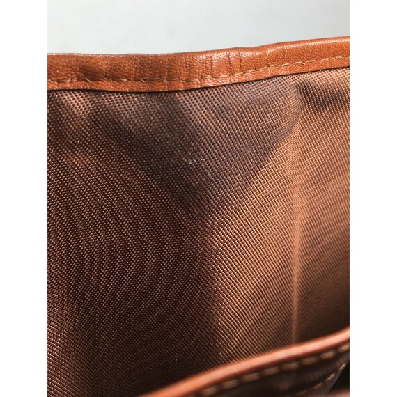 Dooney & Bourke Vintage Women’s Brown Leather Bif… - image 10