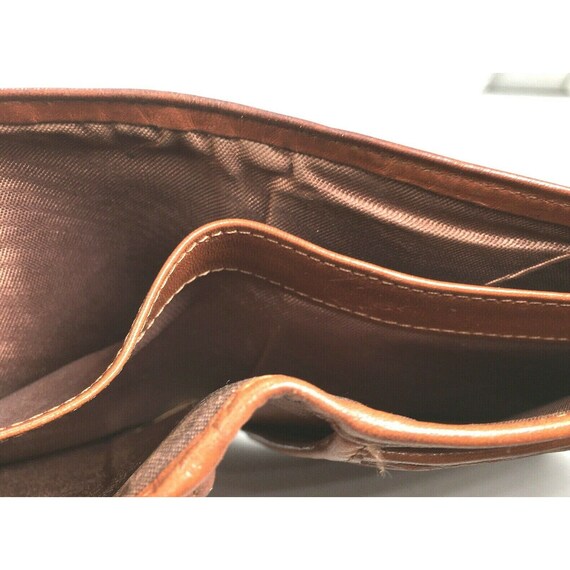 Dooney & Bourke Vintage Women’s Brown Leather Bif… - image 4