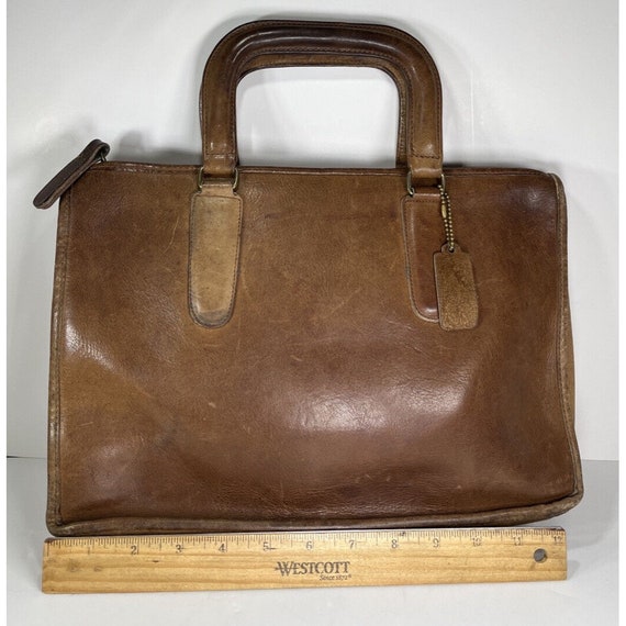 Coach Bonnie Cashin Small Satchel Briefcase Bag -… - image 9