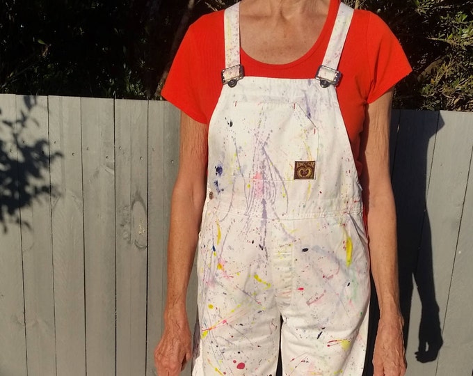 Handpainted King Gee Overalls Jumpsuit Etsy
